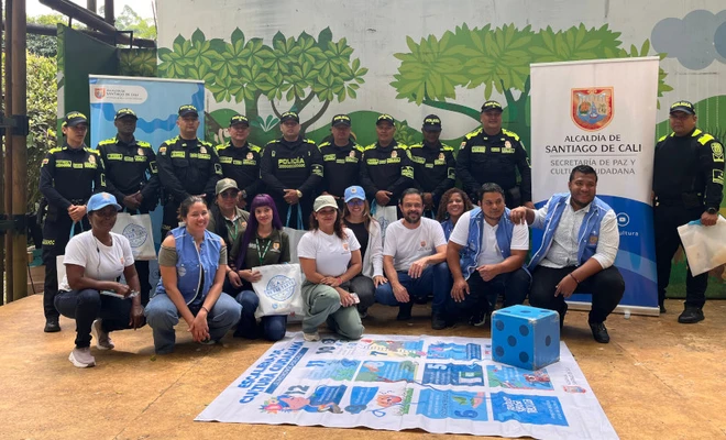Policía Comunitaria recibió la Caja de Herramientas de Cultura Ciudadana