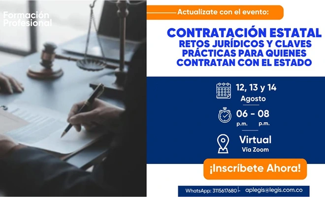 Directora de Gestión Jurídica será panelista en evento nacional sobre contratación estatal