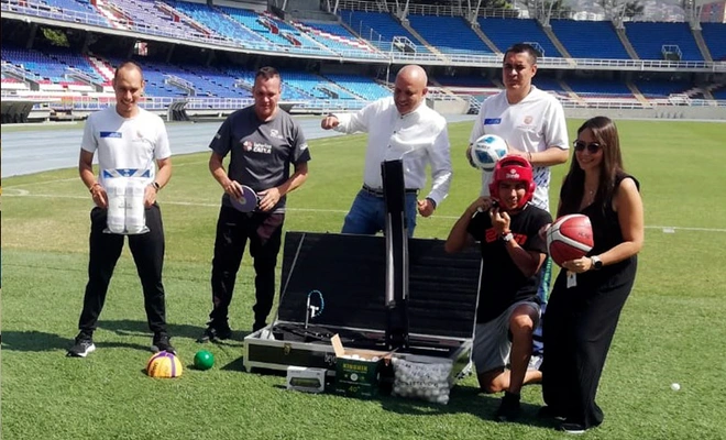 Monitores del programa ‘Cali Élite’ recibieron dotación para ultimar la preparación a los ‘Juegos Departamentales y Para-Departamentales’