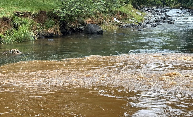 Plan de choque para descontaminar el río Aguacatal