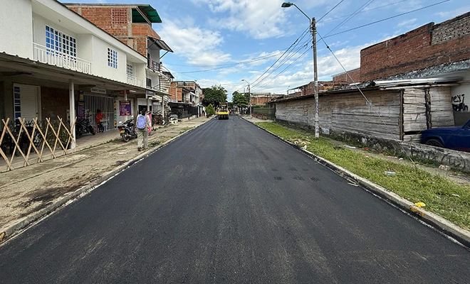 ¡A estrenar! Vecinos del barrio Mariano Ramos celebran la pavimentación en sus cuadras