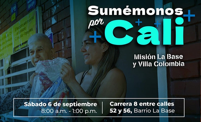 Esperanza y apoyo llegan a la comuna 8 con la Feria de Servicios Volvamos a mi Cali Bella
