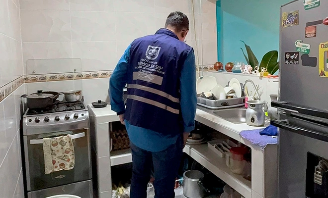 Alcaldía de Cali verifica calidad de mejoramientos de vivienda  entregados en la Comuna 18