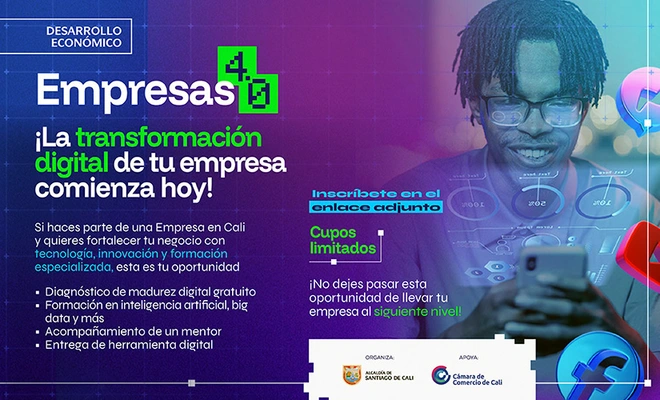 Empresas de Cali podrán acceder a herramientas digitales gratuitas