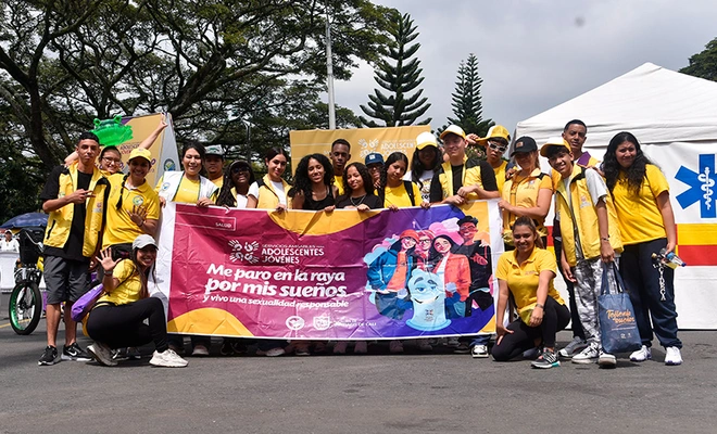 Cali conmemora la Semana Andina de Prevención del Embarazo en la Infancia y Adolescencia