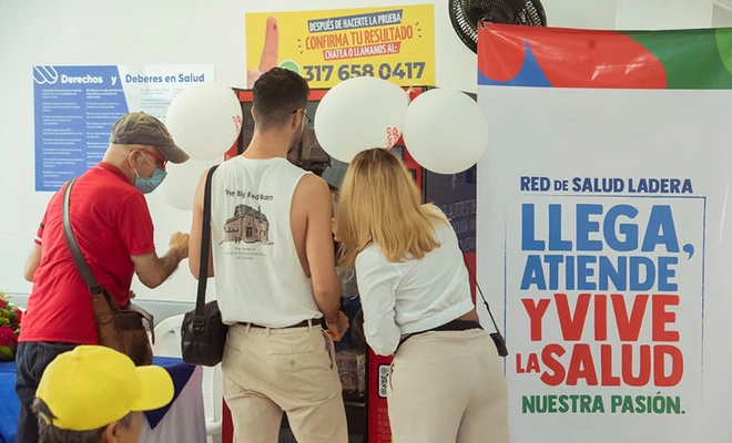 Más de mil pruebas de VIH realizadas con la primera máquina de autotest en Cali en sus primeros dos meses
