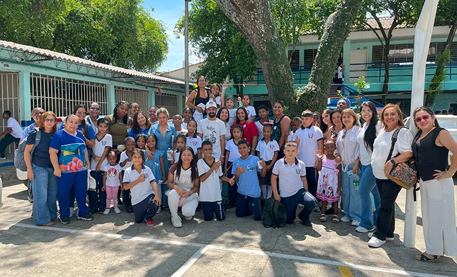 Convivencia escolar, el tema del foro realizado en la Institución Educativa  Oficial Juan XXIII, sede Ciudad de Cali