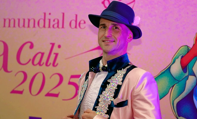 Un bailarín suizo en el ‘Festival Mundial de Salsa’: Jonas se unió a la  fiesta en Cali