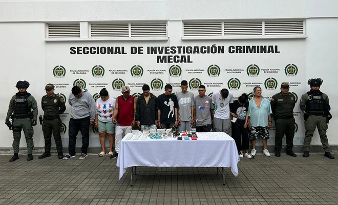 Más resultados contra el crimen: fue desarticulada la banda ‘Calle Caliente’, dedicada al microtráfico en entornos escolares y parques