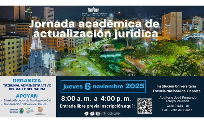 Alcaldía de Cali se suma a importante jornada académica de actualización jurídica
