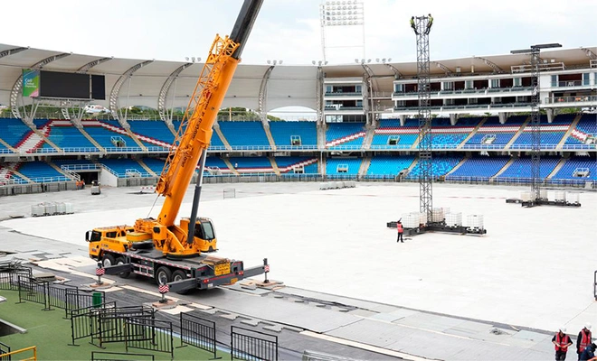 Alcaldía de Cali protege la gramilla del estadio Pascual Guerrero con estrictos protocolos científicos