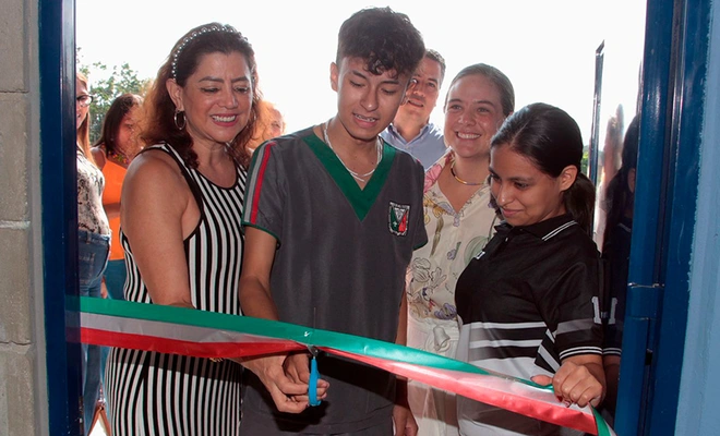 La Institución Educativa Oficial (IEO) José María Vivas Balcázar estrenó su nueva sala de lectura