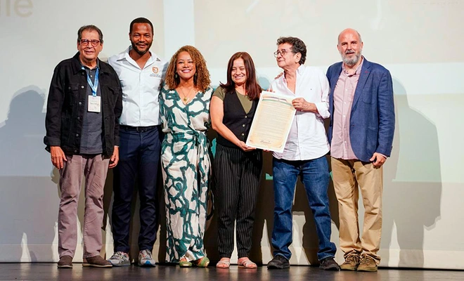 Con Teatro Municipal lleno se dio inicio a la gala inaugural del Festival Internacional de Cine de Cali 2025