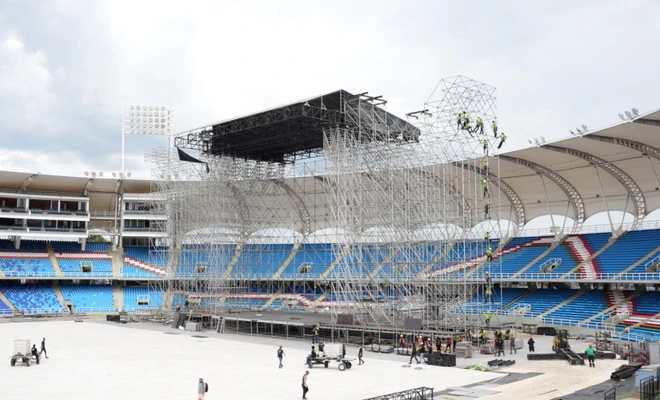 Concierto de Shakira en Cali: un montaje mundial impresionante que impulsa el empleo y el turismo
