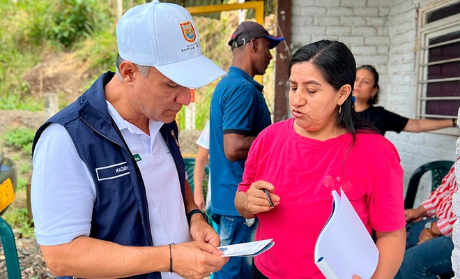 Habitantes de la comuna 1, se unieron para identificar sus predios en la base  catastral y contribuir con la recuperación de Cali