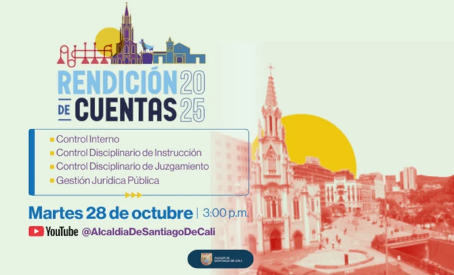 Segunda Rendición de Cuentas 2025: transparencia y ética pública desde los departamentos clave de la Alcaldía de Cali