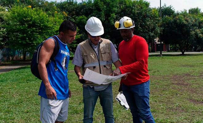 Avanza recuperación de zonas verdes en Cali: comuna 5 tendrá nuevo parque biosaludable