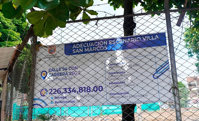 Cancha sintética del polideportivo de Villa San Marcos será  totalmente recuperada