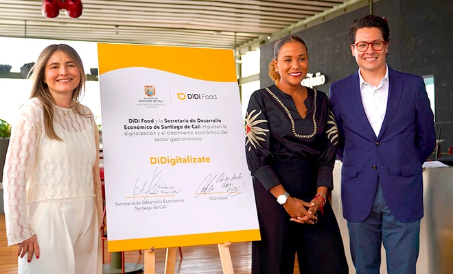 Con alianza entre Alcaldía de Cali y DiDi Food, Cali impulsa digitalización y fortalecimiento empresarial del sector gastronómico