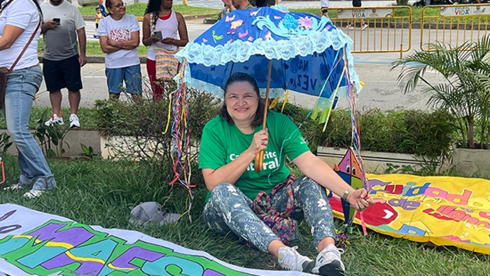 Las maestras de Cali se unieron en la ¨Caminata Picnic 2K¨ por la defensa de la calidad educativa y la no violencia contra la niñez