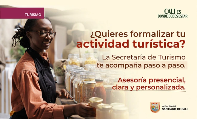 Formaliza tu actividad turística en Cali y haz crecer tu negocio
