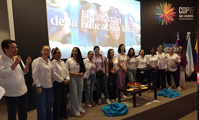 En el Día contra la Violencia hacia la Mujer, la Red de Maestras de Educación Inicial teje semillas de equidad  y abrigo
