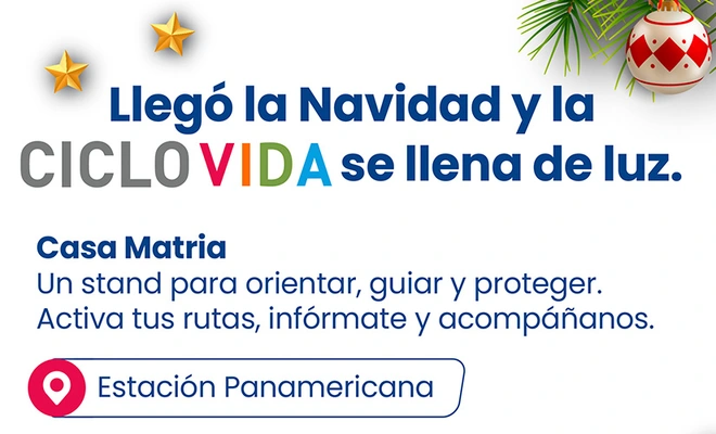La Ciclovida enciende la luz de la Navidad este domingo 7 de diciembre