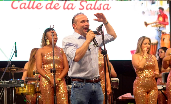 En el barrio Obrero se dio el preámbulo de la Feria de Cali en su versión número 68