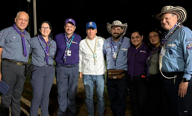 Cali recibe el JamCam Colombia 2025 con más de 2.000 jóvenes scouts de la Región Interamericana