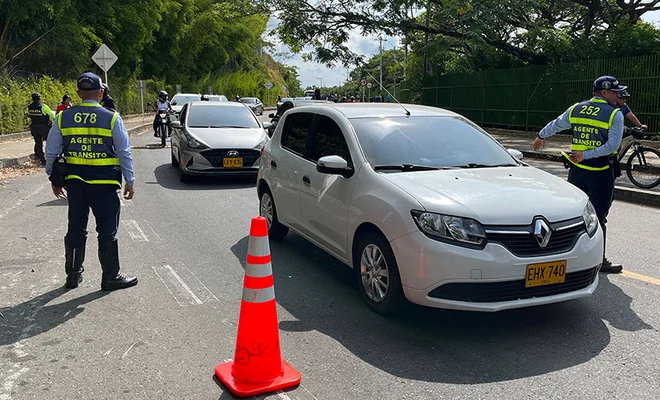 Arrancaron los operativos de ‘pico y placa’ en Cali