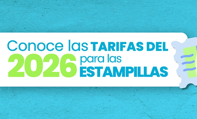 Hacienda Cali informa las nuevas tarifas de estampillas municipales y departamentales para 2026