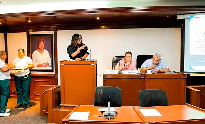 Gestión Jurídica expone en el Concejo la viabilidad legal del proyecto que garantiza subsidios en servicios públicos de estratos 1, 2 y 3