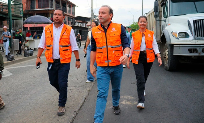 Avanza la intervención de 1.200 metros en la Avenida Ciudad de Cali