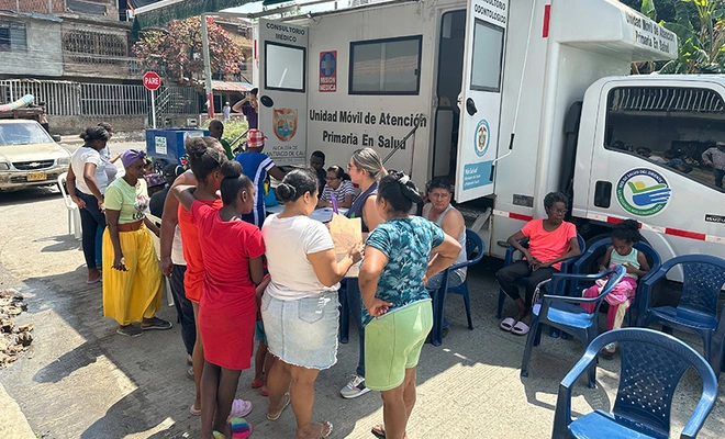 Feria de servicios en Marroquín II: Bienestar y salud al alcance de la comunidad