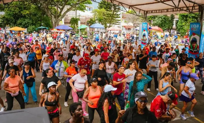 Por sexto domingo consecutivo, la Ciclovida volvió a reunir a las familias caleñas