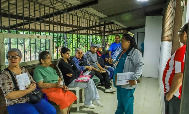 Mientras se construye el nuevo hospital, la atención en salud continúa en la sede comunal de Terrón Colorado
