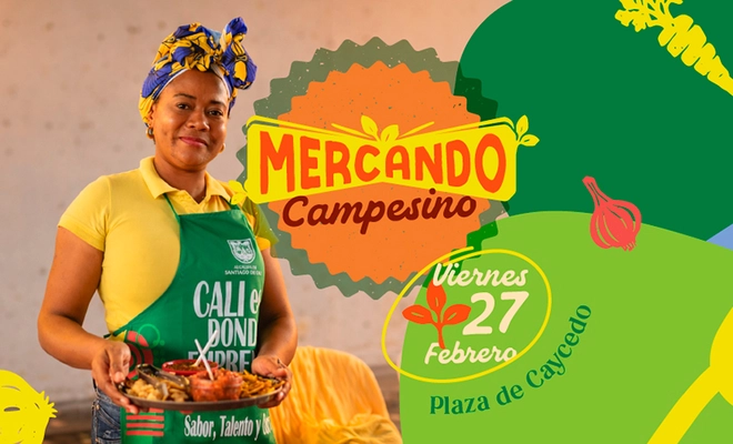 Gracias a Mercando Campesino, los caleños podrán mercar en la Plaza de Caycedo este viernes