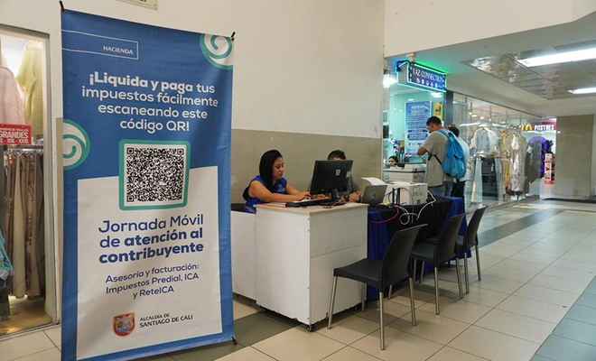 Las jornadas móviles de Hacienda llegan a los centros comerciales para que te pongas al día con Cali