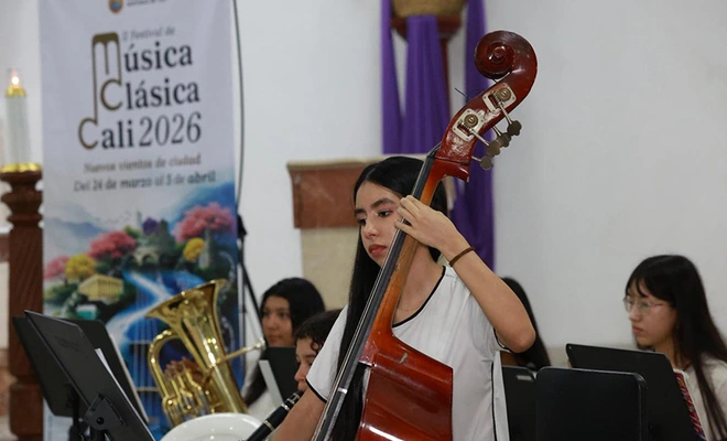 La música transforma vidas: concierto sinfónico en Los Álamos reunió a jóvenes talentos de Cali