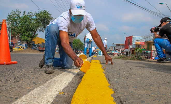 Cali se puso ‘titina’: culmina embellecimiento en los principales accesos de la ciudad