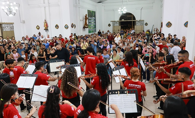 La Orquesta Sinfónica de Siloé se tomó la Parroquia de San Cayetano en el ‘II Festival de Música Clásica de Cali’