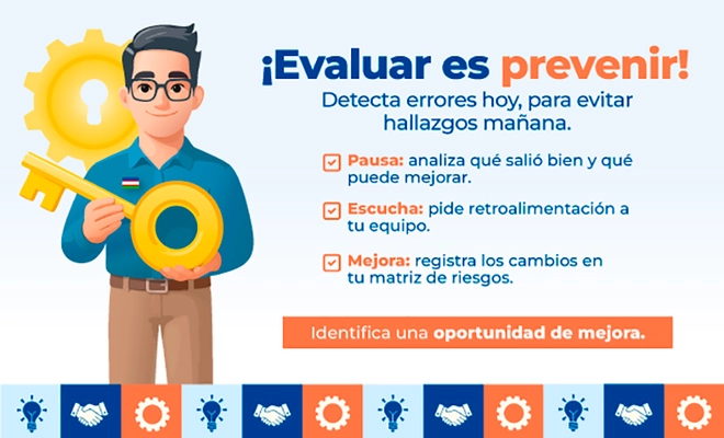 Autoevaluación: la clave para detectar oportunidades y fortalecer nuestra cultura de control