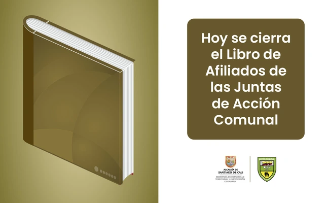 Este viernes 10 de abril se cerrarán los Libros de Registro de Afiliados de las Juntas Comunales