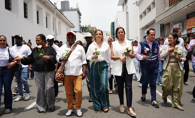 Cali honró la memoria y la resiliencia de las Víctimas del Conflicto Armado