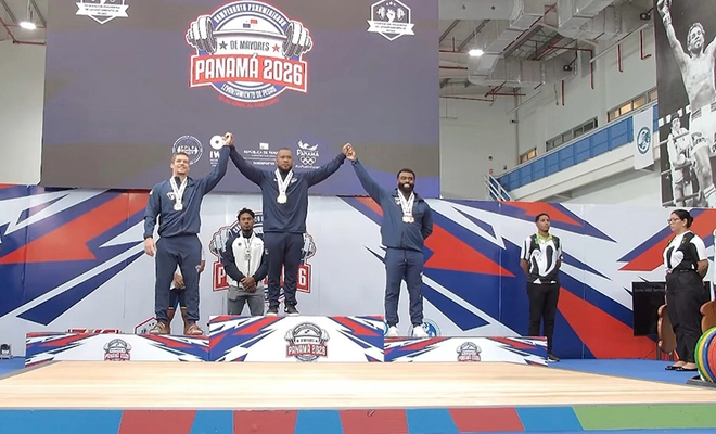 Tripleta de oro y récords mundiales de Jeison López en el ‘Panamericano de Pesas’ de Panamá