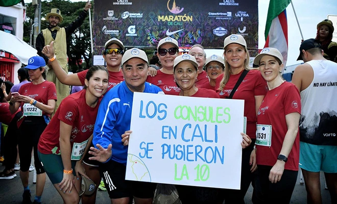 Cali corrió con el mundo: la maratón que reunió a la comunidad internacional