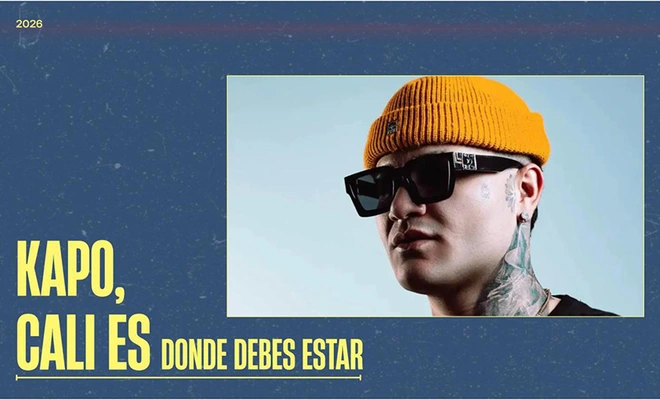 El cantante Kapo llegará a Terrón Colorado para compartir con la gente y exaltar el turismo comunitario de Cali
