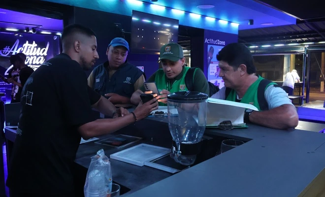 Dagma acompaña operativos interinstitucionales de control nocturno en la Comuna 2 de Cali