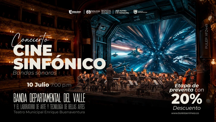 No se pierda ‘Cine Sinfónico: Bandas Sonoras’: canciones icónicas del cine llegan al Teatro Municipal Enrique Buenaventura
