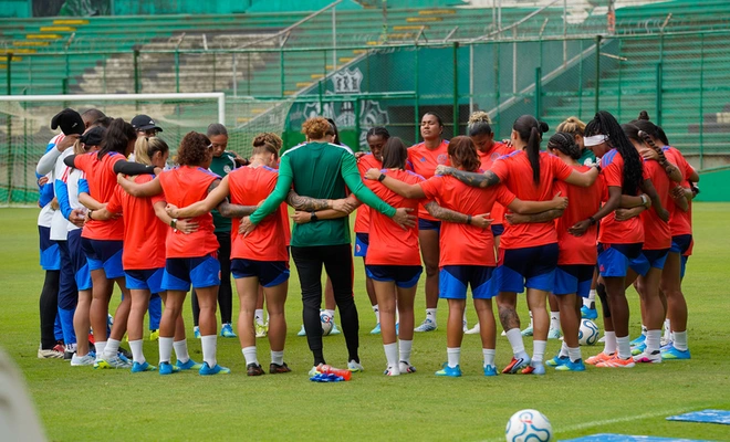 La selección Colombia femenina afinó en Cali para un duelo definitivo rumbo a ‘Brasil 2027’